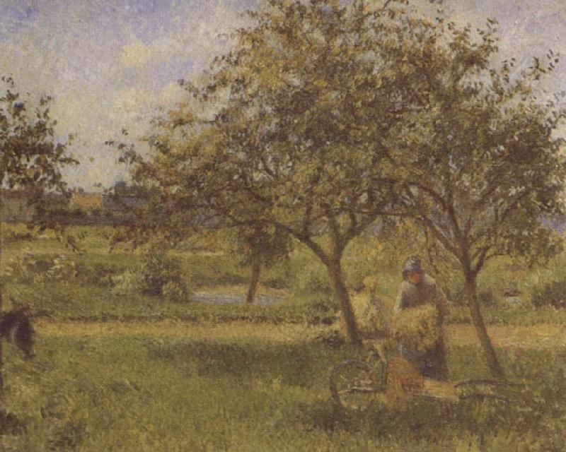 Camille Pissarro The Wheelbarrow China oil painting art